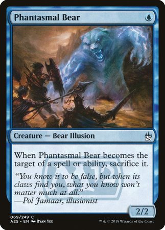 Phantasmal Bear [Masters 25] | Gate City Games LLC