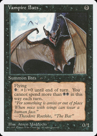 Vampire Bats [Fourth Edition] | Gate City Games LLC