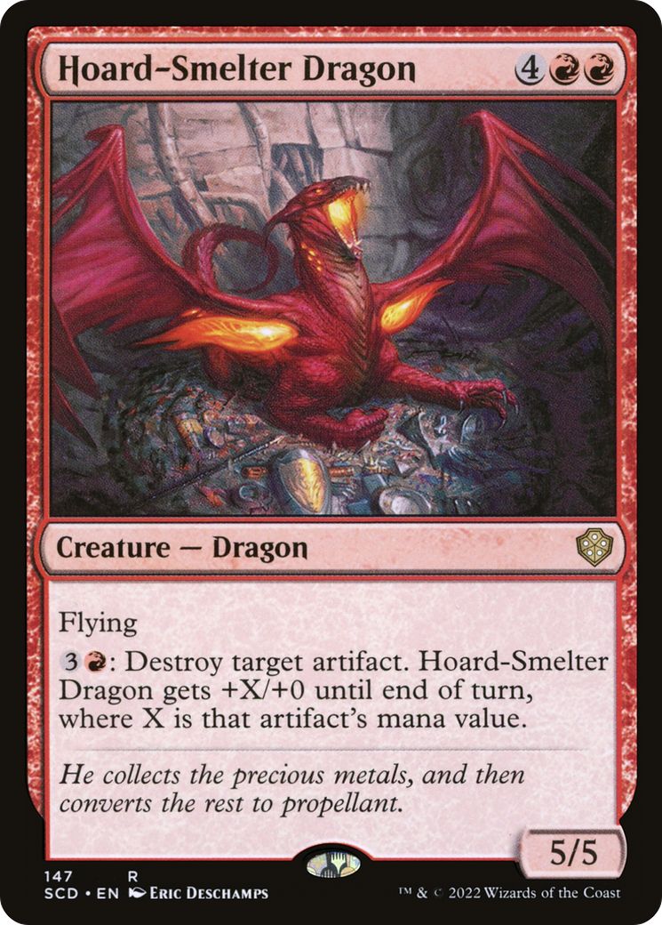 Hoard-Smelter Dragon [Starter Commander Decks] | Gate City Games LLC