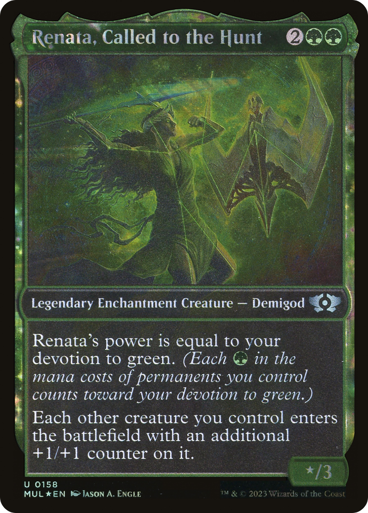 Renata, Called to the Hunt (Halo Foil) [Multiverse Legends] | Gate City Games LLC