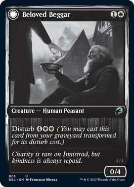 Beloved Beggar // Generous Soul [Innistrad: Double Feature] | Gate City Games LLC