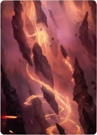 Mountain 1 Art Card [Zendikar Rising Art Series] | Gate City Games LLC