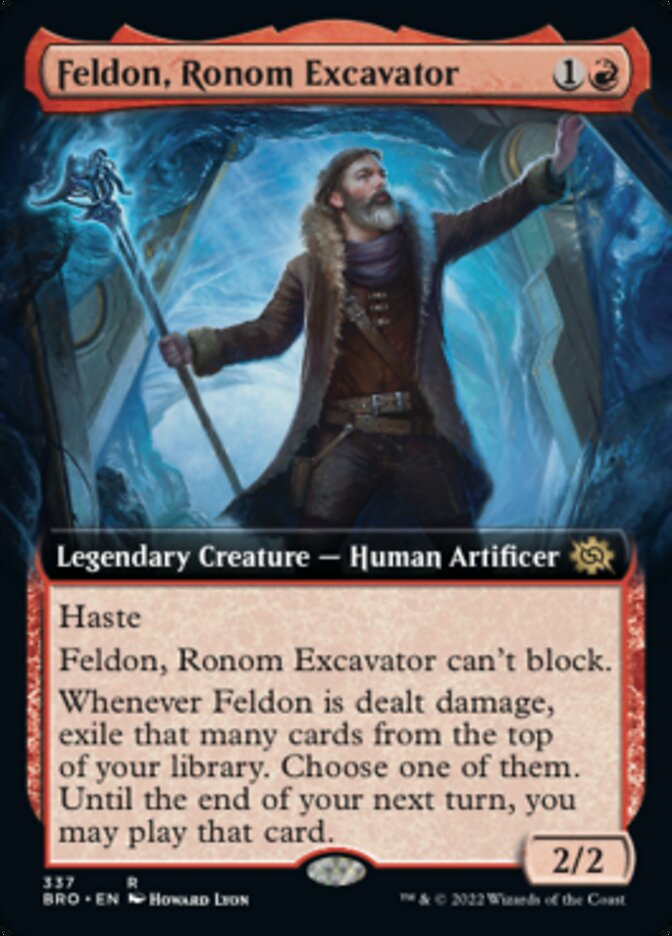 Feldon, Ronom Excavator (Extended Art) [The Brothers' War] | Gate City Games LLC