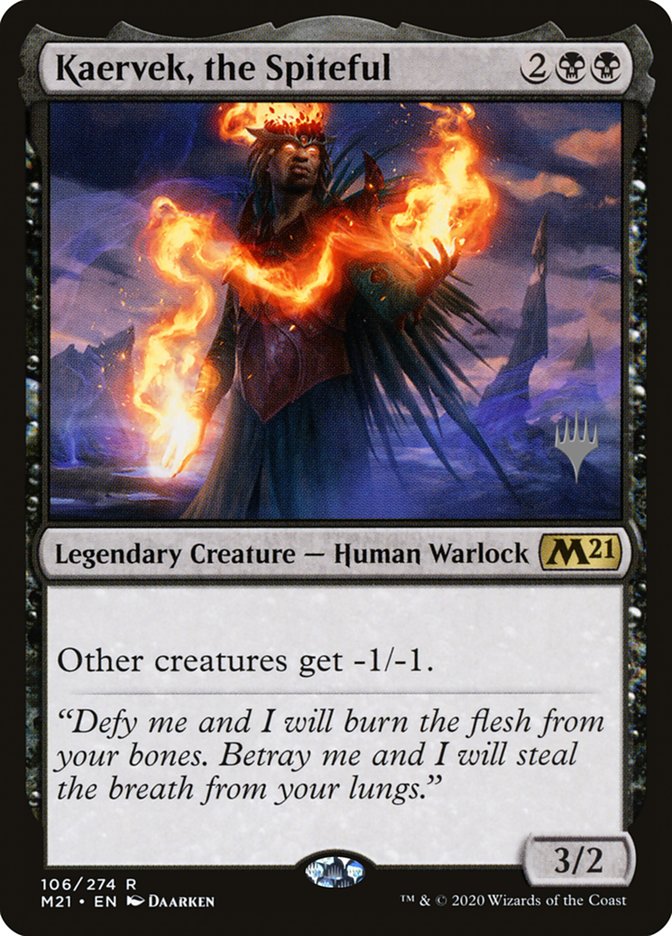 Kaervek, the Spiteful (Promo Pack) [Core Set 2021 Promos] | Gate City Games LLC