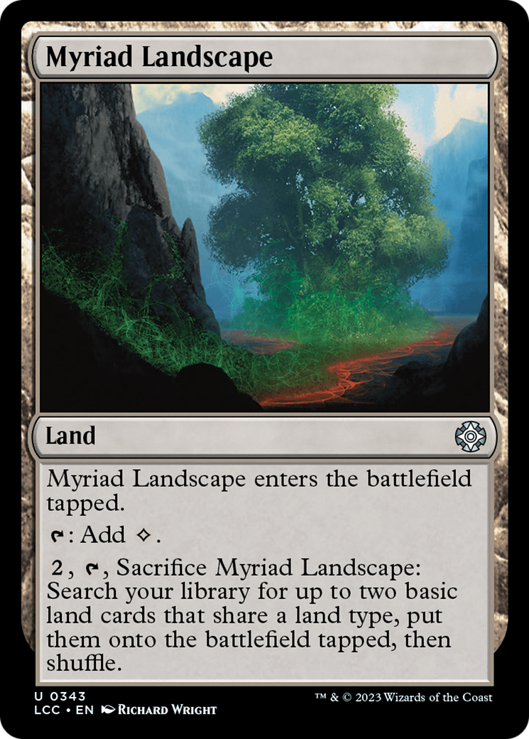 Myriad Landscape [The Lost Caverns of Ixalan Commander] | Gate City Games LLC
