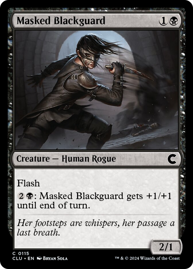 Masked Blackguard [Ravnica: Clue Edition] | Gate City Games LLC