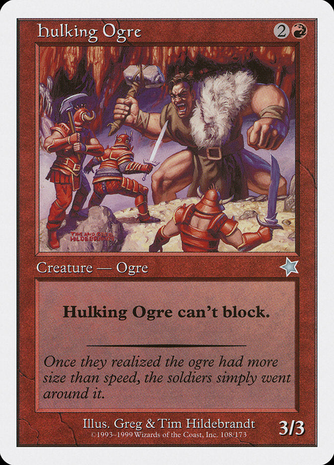 Hulking Ogre [Starter 1999] | Gate City Games LLC