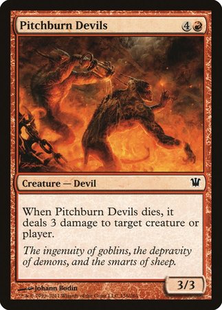 Pitchburn Devils [Innistrad] | Gate City Games LLC