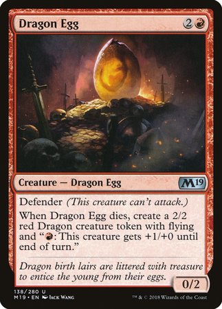 Dragon Egg [Core Set 2019] | Gate City Games LLC