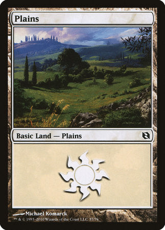 Plains (37) [Duel Decks: Elspeth vs. Tezzeret] | Gate City Games LLC