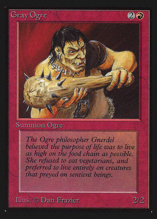 Gray Ogre (IE) [Intl. Collectors’ Edition] | Gate City Games LLC