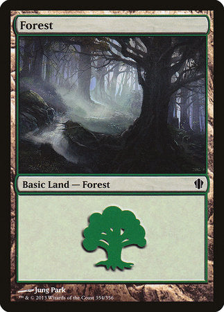 Forest (354) [Commander 2013] | Gate City Games LLC