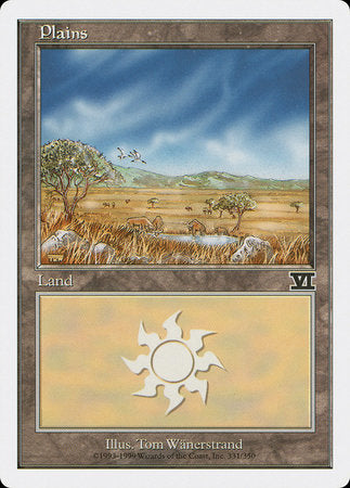 Plains (331) [Classic Sixth Edition] | Gate City Games LLC