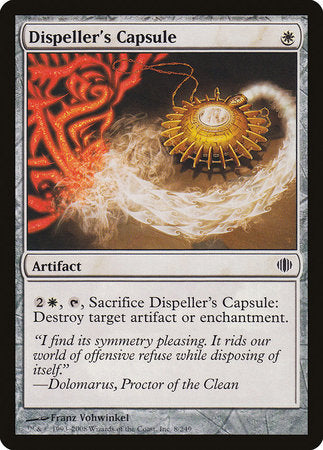 Dispeller's Capsule [Shards of Alara] | Gate City Games LLC