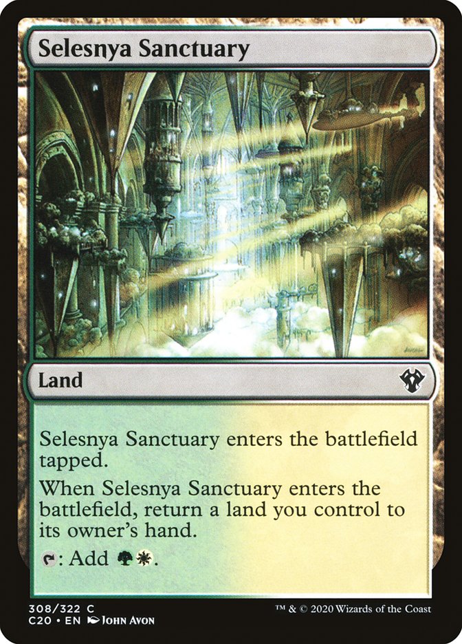 Selesnya Sanctuary [Commander 2020] | Gate City Games LLC