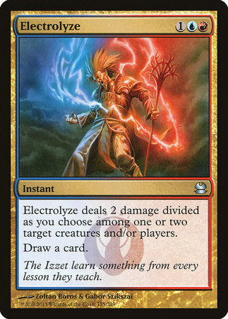 Electrolyze [Modern Masters] | Gate City Games LLC