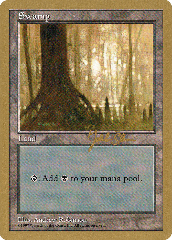 Swamp (js441) (Jakub Slemr) [World Championship Decks 1997] | Gate City Games LLC