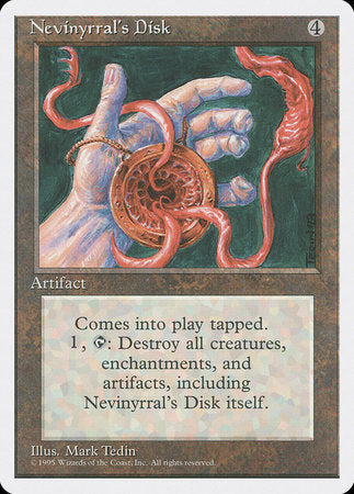 Nevinyrral's Disk [Fourth Edition] | Gate City Games LLC