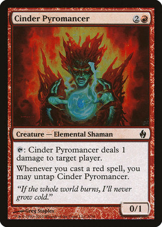 Cinder Pyromancer [Premium Deck Series: Fire and Lightning] | Gate City Games LLC