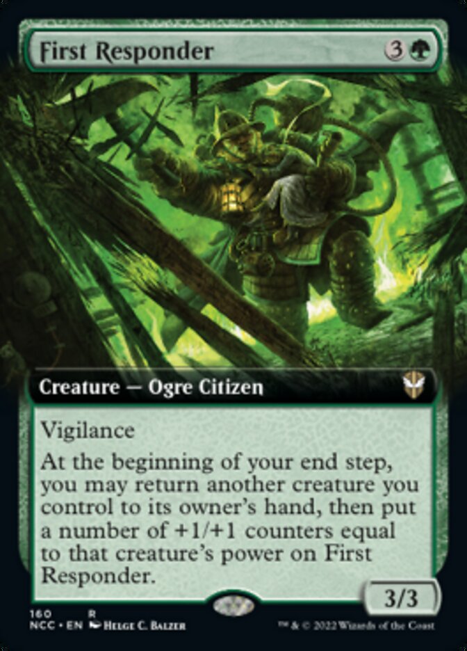 First Responder (Extended Art) [Streets of New Capenna Commander] | Gate City Games LLC
