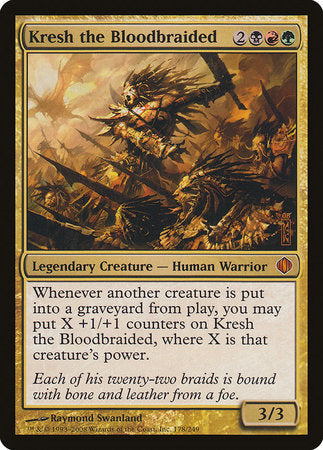 Kresh the Bloodbraided [Shards of Alara] | Gate City Games LLC
