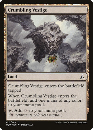 Crumbling Vestige [Oath of the Gatewatch] | Gate City Games LLC