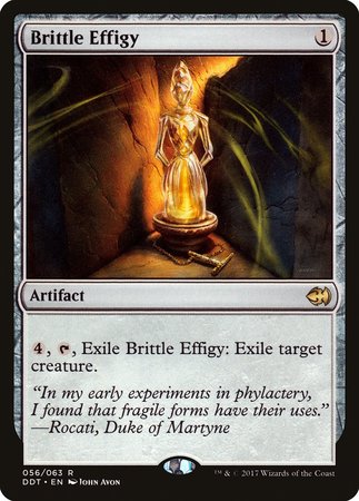 Brittle Effigy [Duel Decks: Merfolk vs. Goblins] | Gate City Games LLC