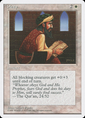 Piety [Fourth Edition] | Gate City Games LLC