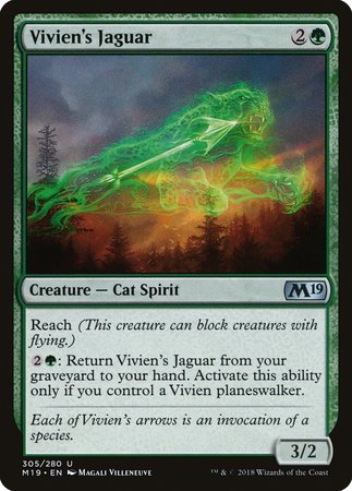 Vivien's Jaguar [Core Set 2019] | Gate City Games LLC