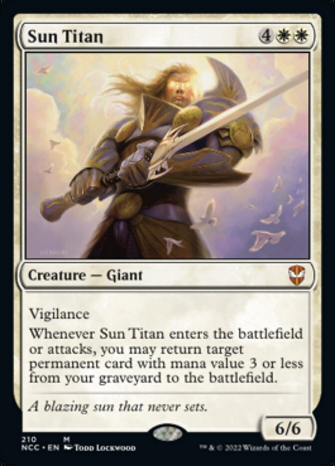 Sun Titan [Streets of New Capenna Commander] | Gate City Games LLC