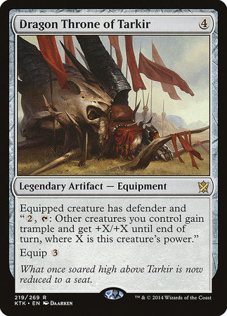 Dragon Throne of Tarkir [Khans of Tarkir] | Gate City Games LLC