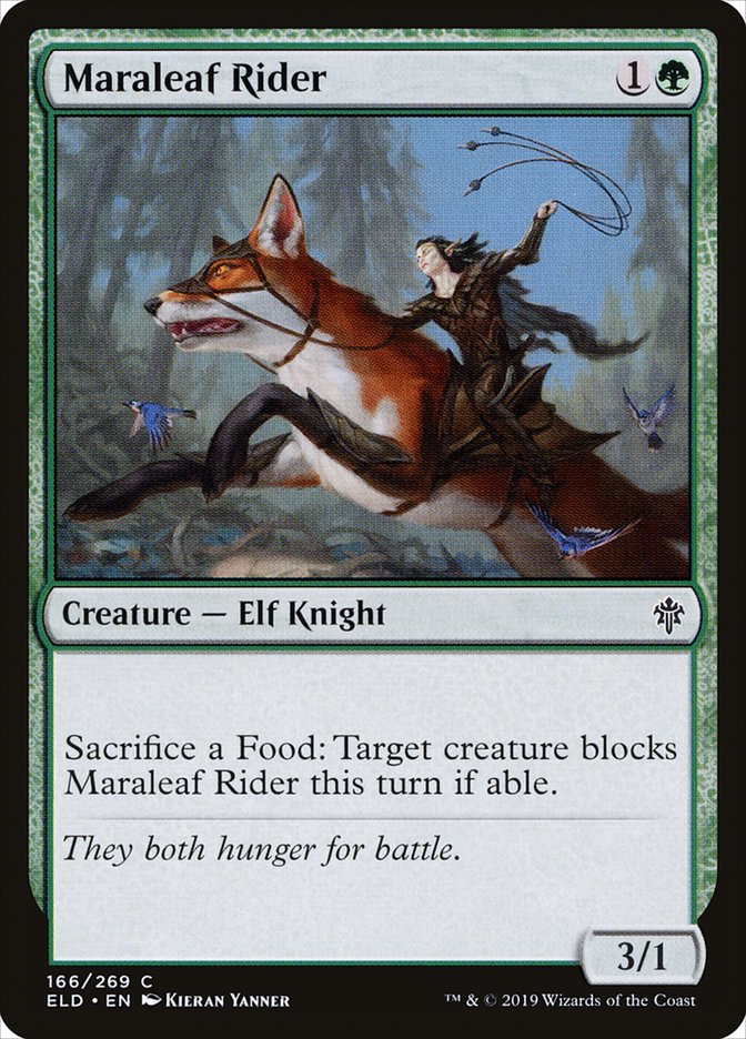 Maraleaf Rider [Throne of Eldraine] | Gate City Games LLC