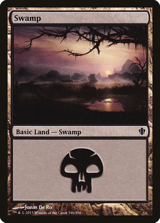 Swamp (346) [Commander 2013] | Gate City Games LLC