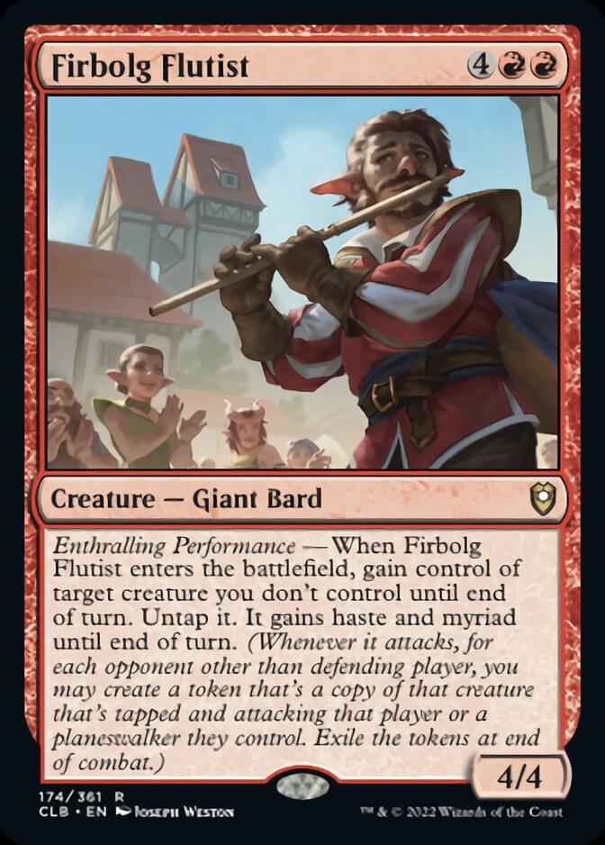 Firbolg Flutist [Commander Legends: Battle for Baldur's Gate] | Gate City Games LLC