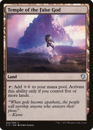 Temple of the False God [Commander 2017] | Gate City Games LLC