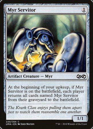 Myr Servitor [Ultimate Masters] | Gate City Games LLC