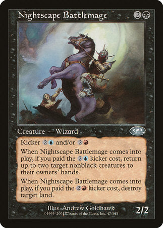 Nightscape Battlemage [Planeshift] | Gate City Games LLC