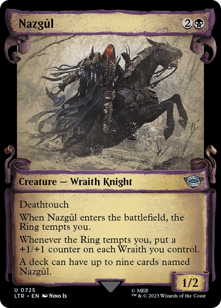 Nazgul (0725) [The Lord of the Rings: Tales of Middle-Earth Showcase Scrolls] | Gate City Games LLC