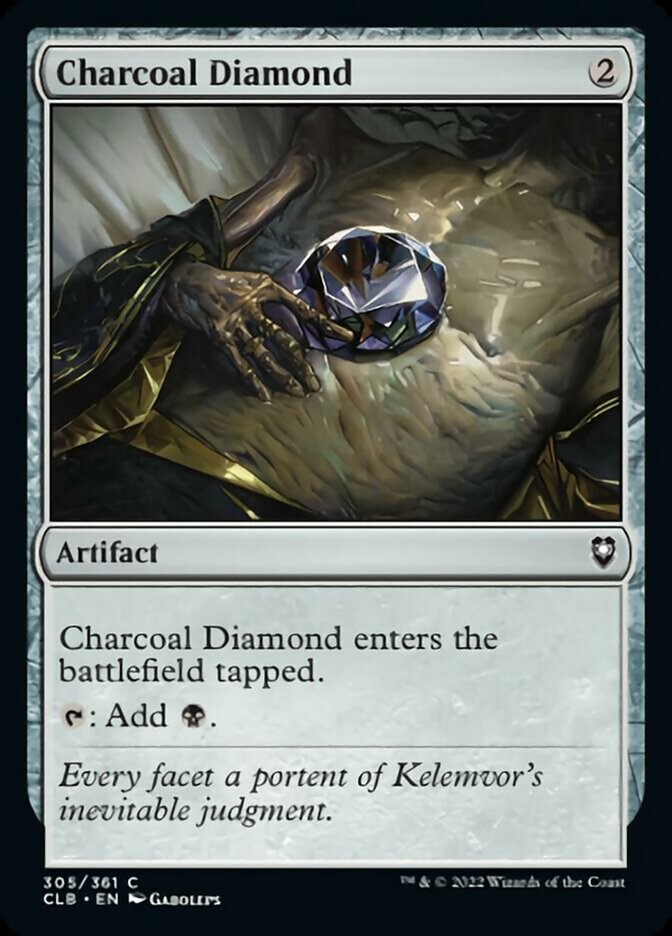 Charcoal Diamond [Commander Legends: Battle for Baldur's Gate] | Gate City Games LLC