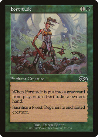 Fortitude [Urza's Saga] | Gate City Games LLC