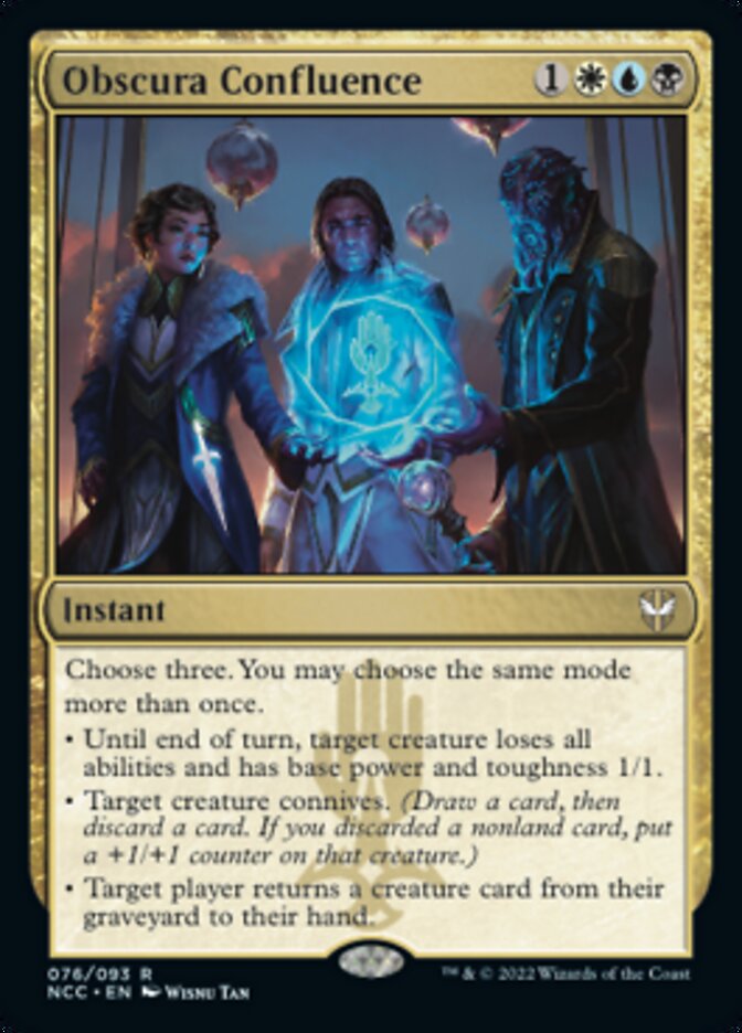 Obscura Confluence [Streets of New Capenna Commander] | Gate City Games LLC