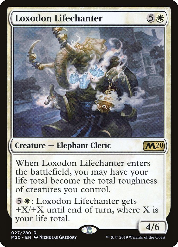 Loxodon Lifechanter [Core Set 2020] | Gate City Games LLC