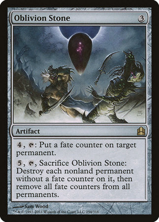 Oblivion Stone [Commander 2011] | Gate City Games LLC