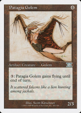 Patagia Golem [Classic Sixth Edition] | Gate City Games LLC