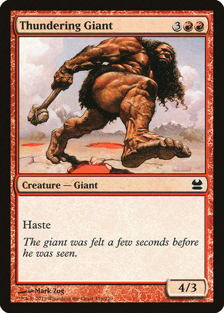 Thundering Giant [Modern Masters] | Gate City Games LLC