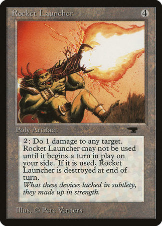 Rocket Launcher [Antiquities] | Gate City Games LLC