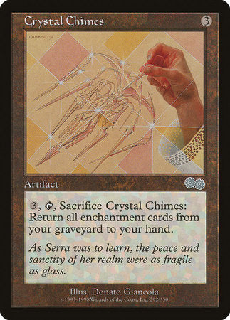 Crystal Chimes [Urza's Saga] | Gate City Games LLC