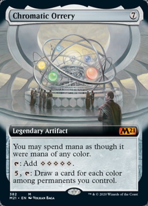 Chromatic Orrery (Extended Art) [Core Set 2021] | Gate City Games LLC