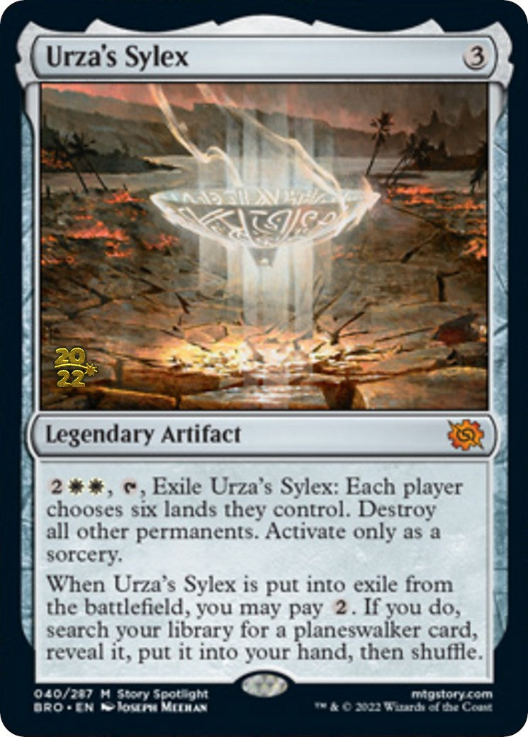 Urza's Sylex [The Brothers' War: Prerelease Promos] | Gate City Games LLC