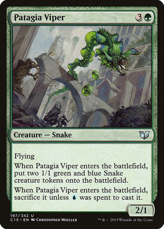 Patagia Viper [Commander 2015] | Gate City Games LLC